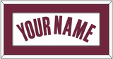 Cleveland Name - Home White (2010-2017) - Single Mat 2