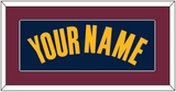 Cleveland Name - Alternate Blue (2014-2017) - Single Mat 2