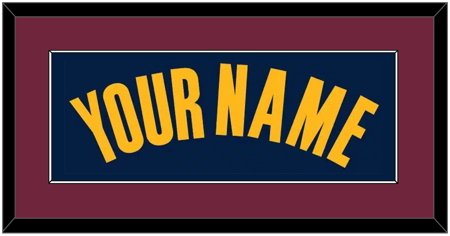 Cleveland Name - Alternate Blue (2014-2017) - Essential Tier 2