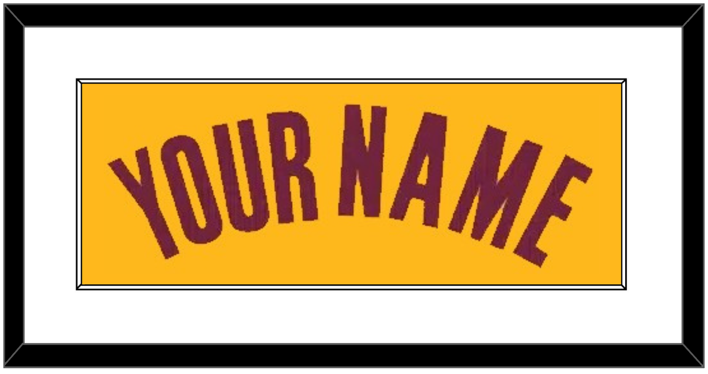 Cleveland Name - Alternate Yellow (2012-2017) - Essential Tier 1