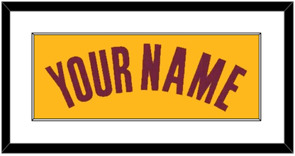 Cleveland Name - Alternate Yellow (2012-2017) - Essential Tier 1