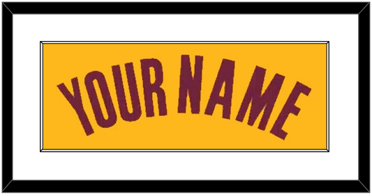 Cleveland Name - Alternate Yellow (2012-2017) - Essential Tier 1