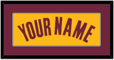 Cleveland Name - Alternate Yellow (2012-2017) - Single Mat 2