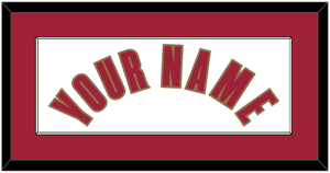 Cleveland Name - Home White (2003-2010) - Single Mat 1