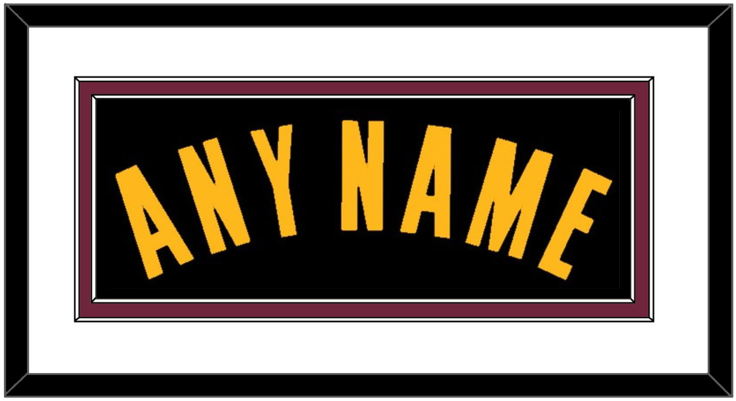 Cleveland Name - Black Pride (2015-2017) - Signature Tier 1