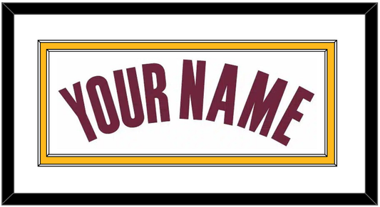 Cleveland Name - Home White (2010-2017) - Signature Tier 1