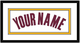 Cleveland Name - Home White (2010-2017) - Double Mat 1