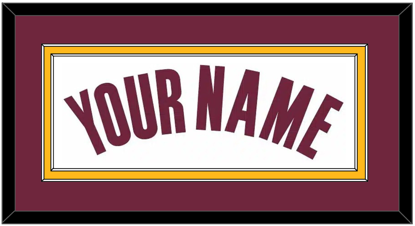 Cleveland Name - Home White (2010-2017) - Signature Tier 2