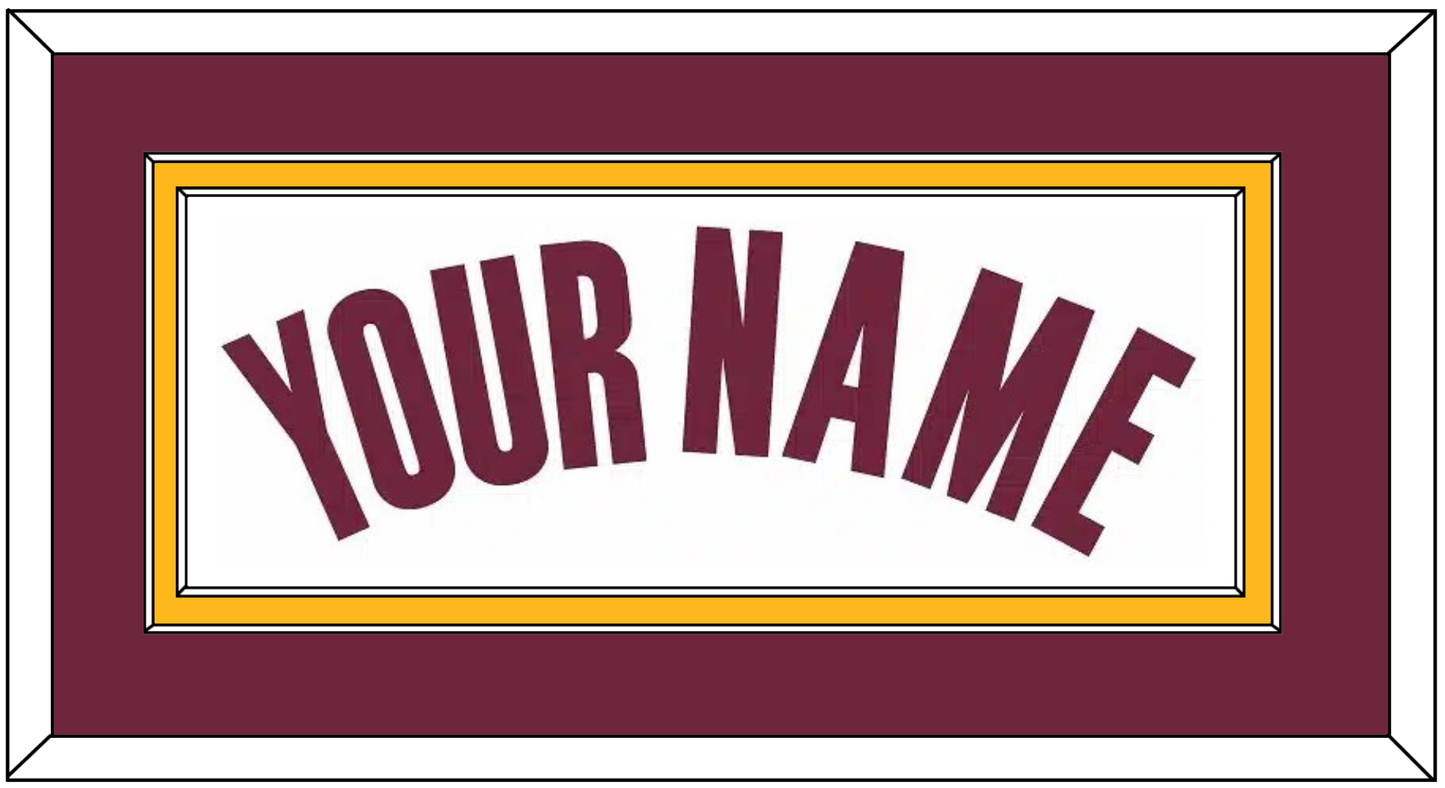 Cleveland Name - Home White (2010-2017) - Signature Tier 2