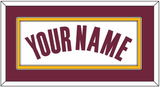 Cleveland Name - Home White (2010-2017) - Double Mat 2