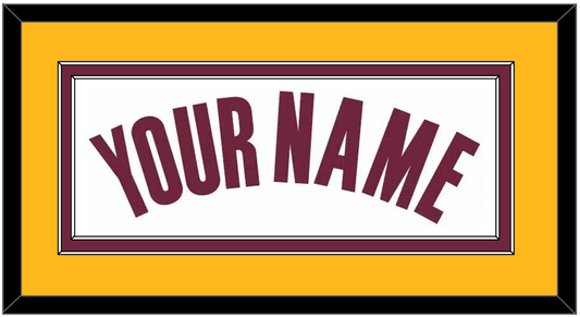 Cleveland Name - Home White (2010-2017) - Signature Tier 3