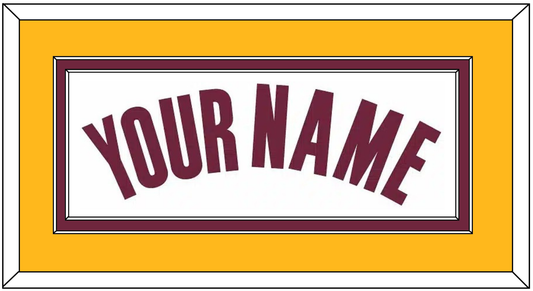 Cleveland Name - Home White (2010-2017) - Signature Tier 3