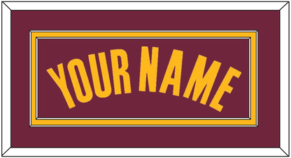 Cleveland Name - Road Red (2010-2017) - Signature Tier 2