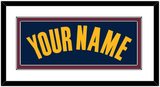 Cleveland Name - Alternate Blue (2014-2017) - Double Mat 1
