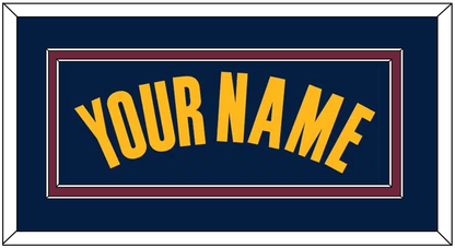 Cleveland Name - Alternate Blue (2014-2017) - Signature Tier 3