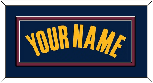 Cleveland Name - Alternate Blue (2014-2017) - Signature Tier 3