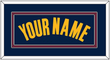 Cleveland Name - Alternate Blue (2014-2017) - Double Mat 3
