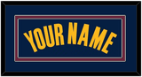 Cleveland Name - Alternate Blue (2014-2017) - Double Mat 3