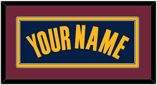 Cleveland Name - Alternate Blue (2014-2017) - Signature Tier 4