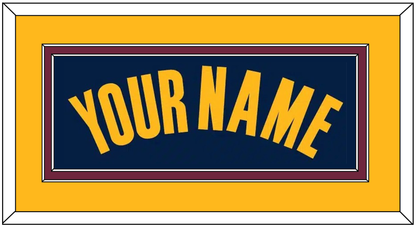Cleveland Name - Alternate Blue (2014-2017) - Signature Tier 5