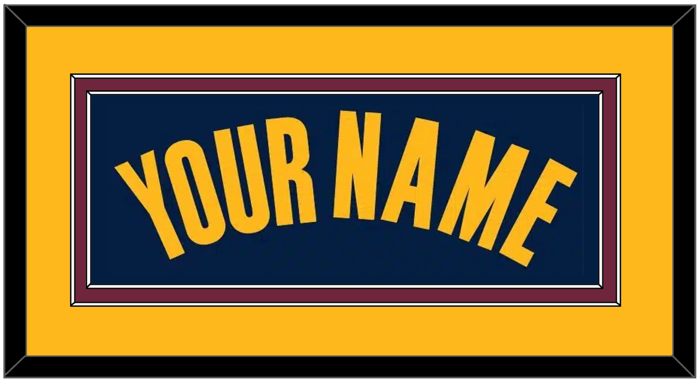 Cleveland Name - Alternate Blue (2014-2017) - Signature Tier 5