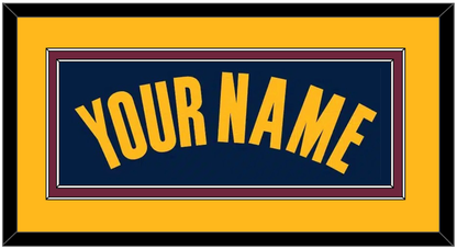 Cleveland Name - Alternate Blue (2014-2017) - Signature Tier 5