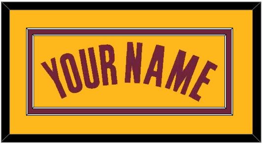 Cleveland Name - Alternate Yellow (2012-2017) - Signature Tier 2