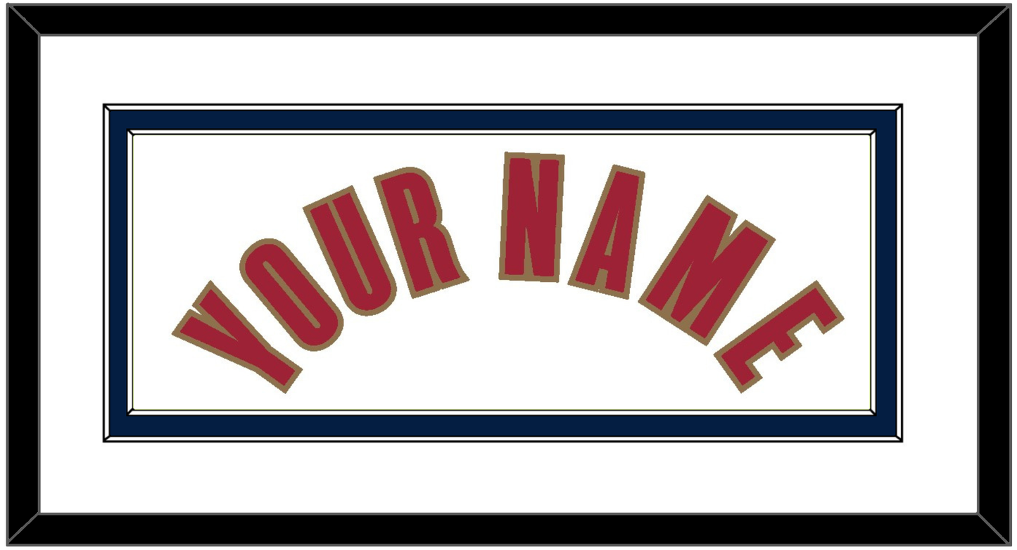 Cleveland Name - Home White (2003-2010) - Signature Tier 1