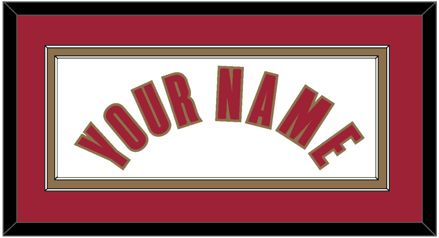 Cleveland Name - Home White (2003-2010) - Signature Tier 3