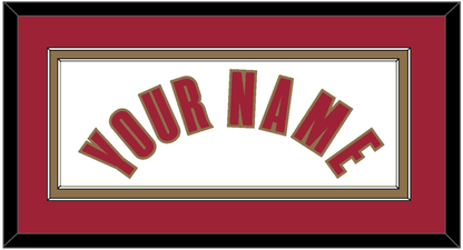 Cleveland Name - Home White (2003-2010) - Signature Tier 3