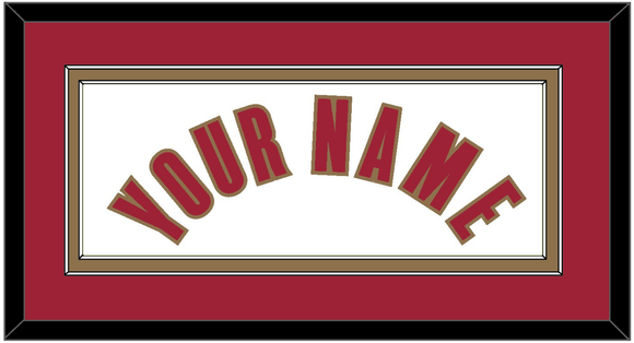 Cleveland Name - Home White (2003-2010) - Double Mat 3