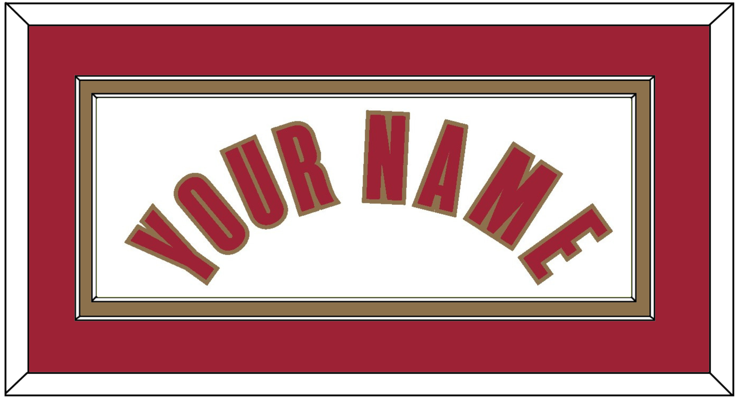 Cleveland Name - Home White (2003-2010) - Signature Tier 3
