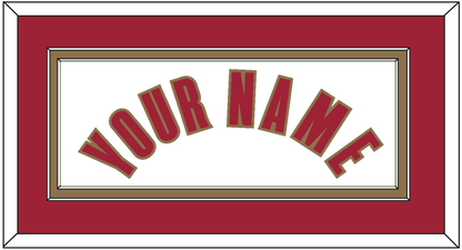 Cleveland Name - Home White (2003-2010) - Signature Tier 3