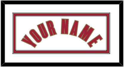 Cleveland Name - Home White (2003-2010) - Signature Tier 2