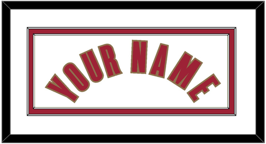 Cleveland Name - Home White (2003-2010) - Signature Tier 2