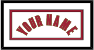 Cleveland Name - Home White (2003-2010) - Double Mat 2