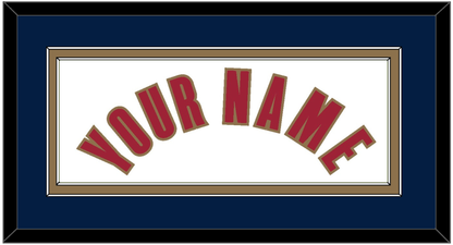 Cleveland Name - Home White (2003-2010) - Signature Tier 4