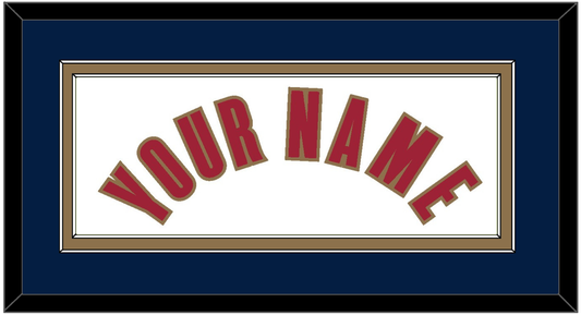 Cleveland Name - Home White (2003-2010) - Signature Tier 4