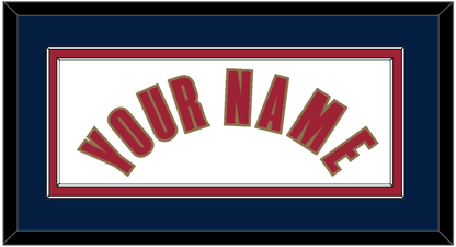 Cleveland Name - Home White (2003-2010) - Signature Tier 5