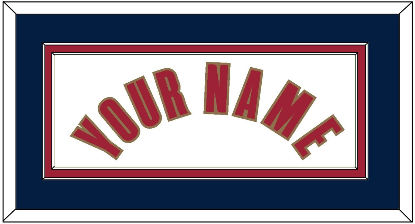 Cleveland Name - Home White (2003-2010) - Signature Tier 5