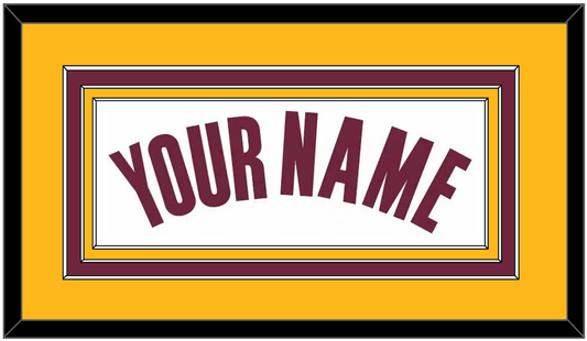 Cleveland Name - Home White (2010-2017) - Premier Tier 3