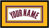 Cleveland Name - Home White (2010-2017) - Triple Mat 3