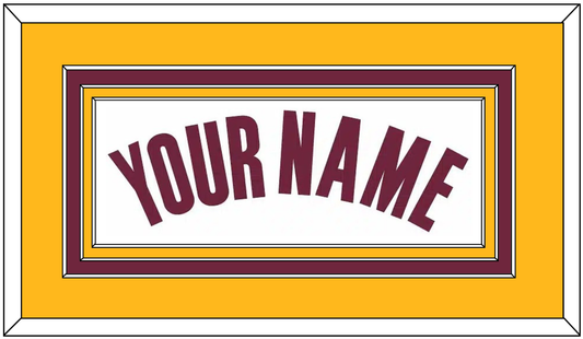 Cleveland Name - Home White (2010-2017) - Premier Tier 3