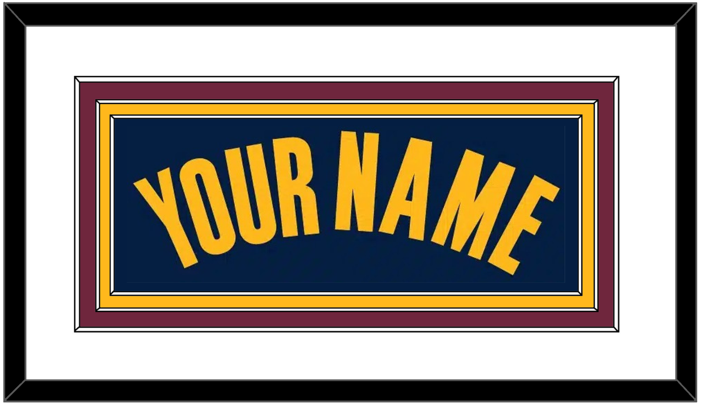 Cleveland Name - Alternate Blue (2014-2017) - Premier Tier 1