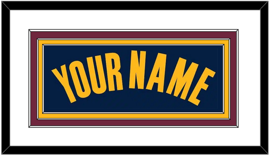 Cleveland Name - Alternate Blue (2014-2017) - Premier Tier 1