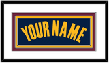 Cleveland Name - Alternate Blue (2014-2017) - Triple Mat 1