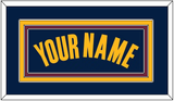 Cleveland Name - Alternate Blue (2014-2017) - Triple Mat 2