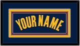 Cleveland Name - Alternate Blue (2014-2017) - Triple Mat 2