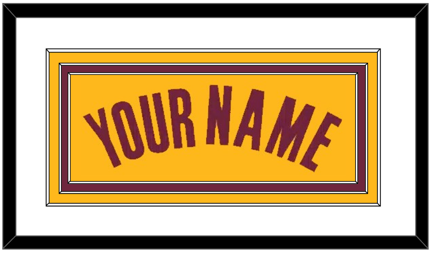 Cleveland Name - Alternate Yellow (2012-2017) - Premier Tier 1