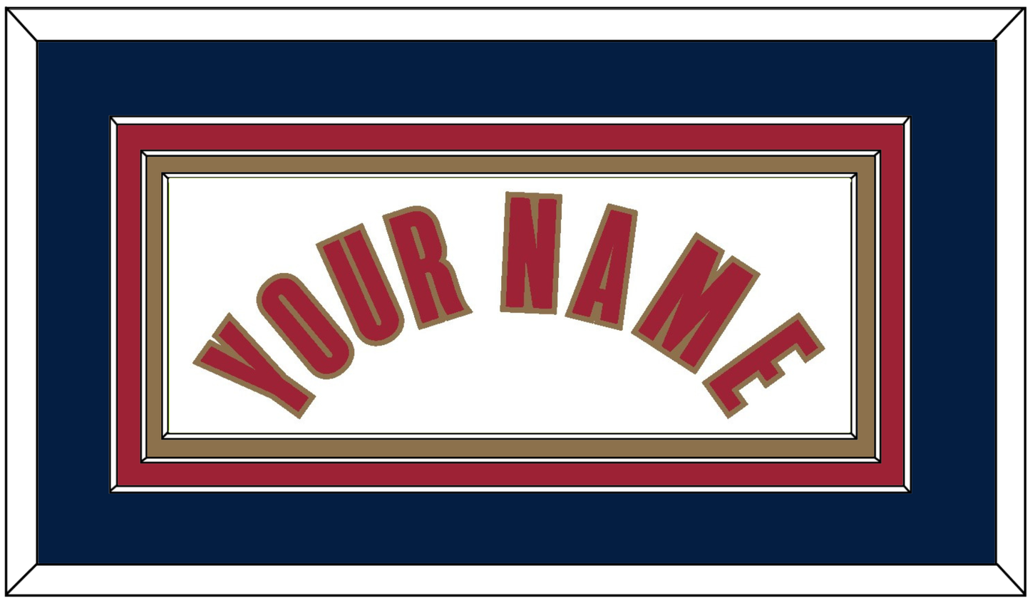 Cleveland Name - Home White (2003-2010) - Premier Tier 3